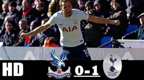 crystal palace vs tottenham goals